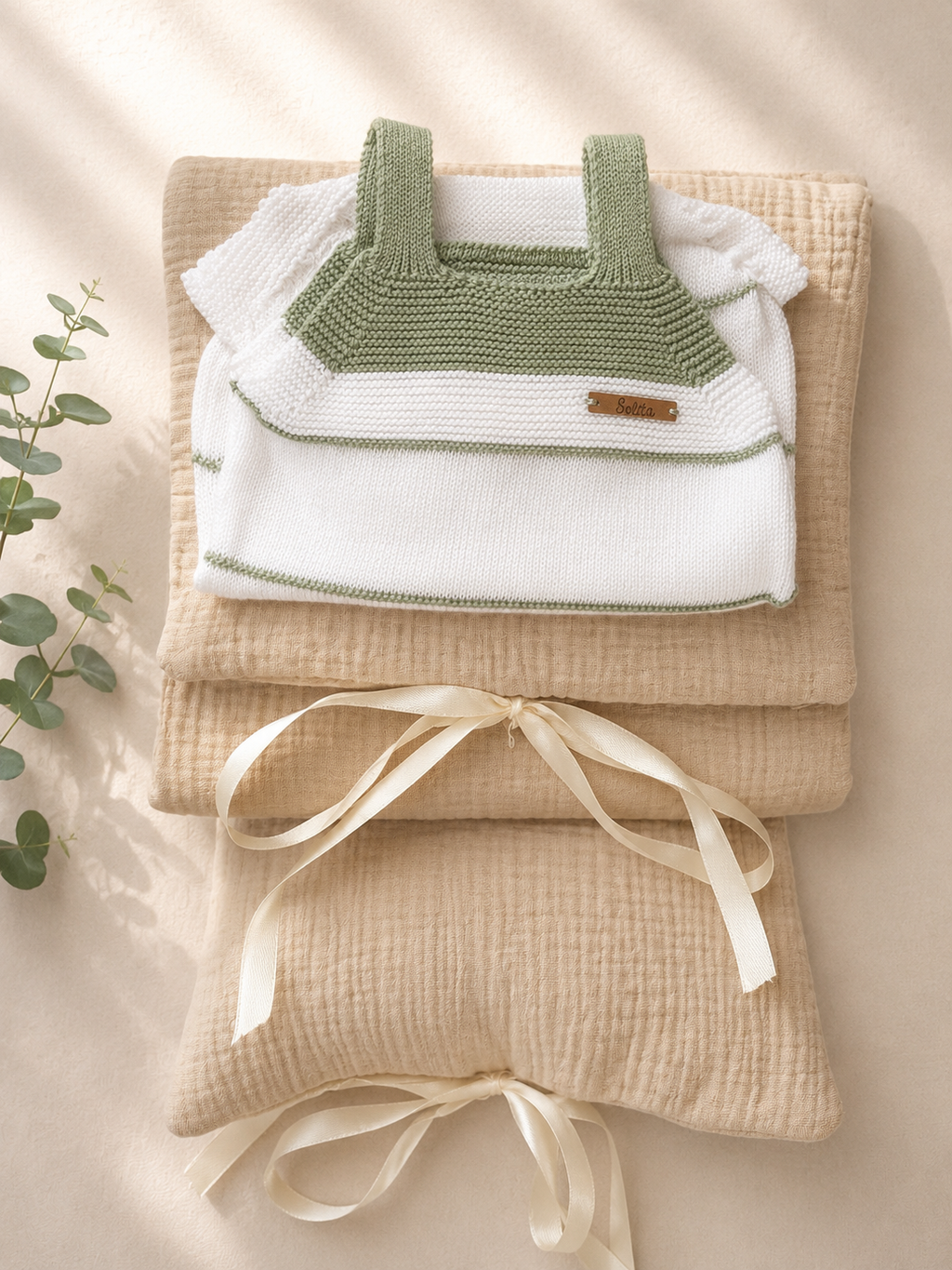 Colección Brisa — Body de punto en algodón orgánico