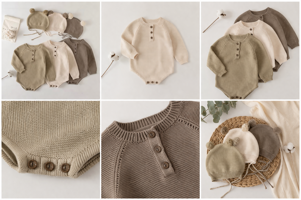 Mameluco de punto - Colección Baby Bear