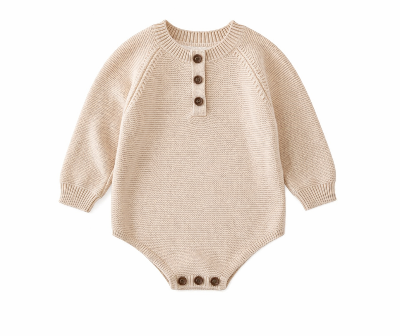 Conjunto Baby Bear - Mameluco de punto + Gorrito