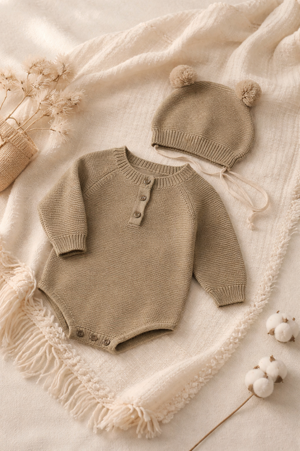 Mameluco de punto - Colección Baby Bear